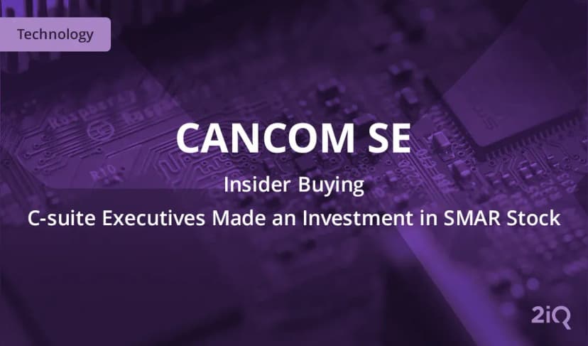 Top-level Insiders at CANCOM SE Are Buying Stock