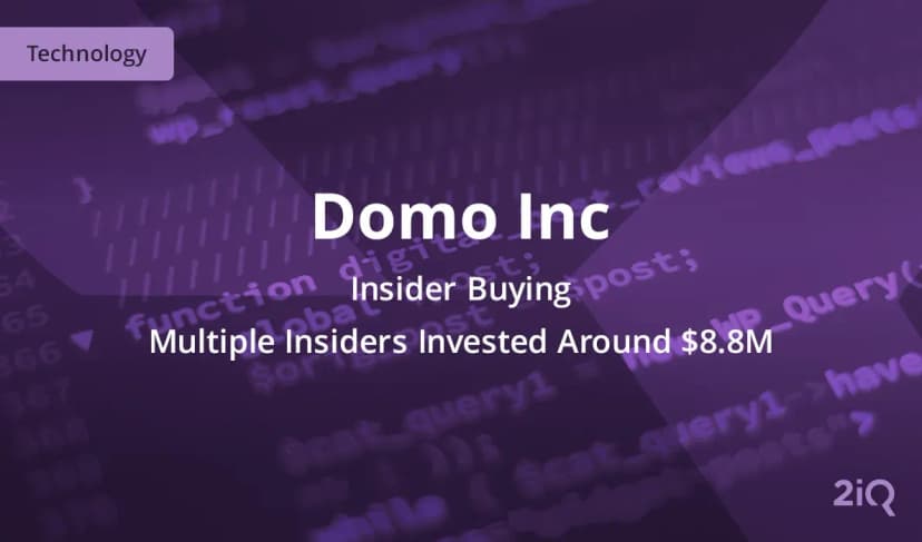 Data Company Domo Inc is Seeing Significant Insider Buying