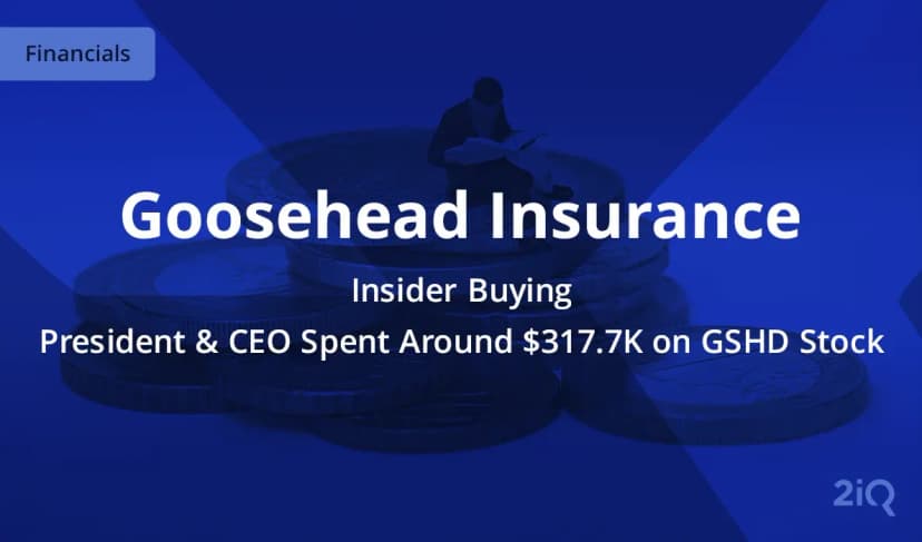 Goosehead Insurance Sees $317K Insider Stock Purchase