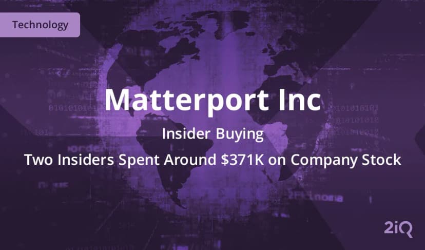 Two Insiders at Matterport Just Bought Stock