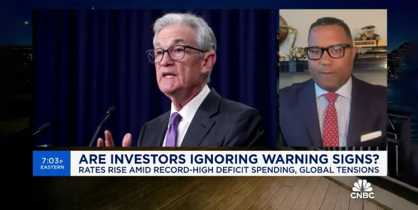 GJ CEO warns of Jerome Powell's approach to the rising debt & rates