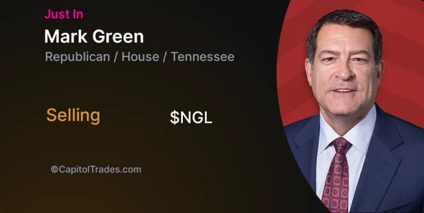 Rep. Green sells $550K worth of $NGL shares in May 2024