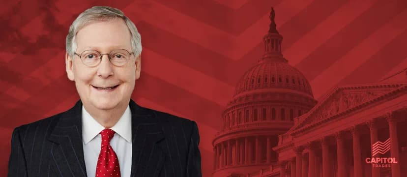 Senate Leader Mitch McConnell Reloaded This Bank Stock