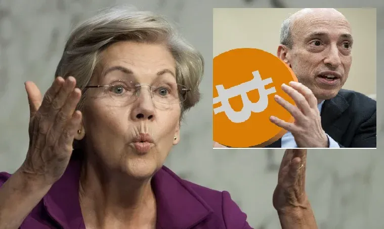 Elizabeth Warren Praises SEC Chief Gensler, Slams Crypto Lobby