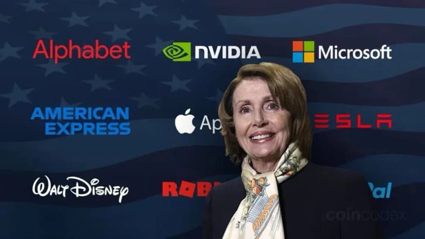 CoinCodex compiled 12 buzz-worthy stocks in Pelosi's Portfolio