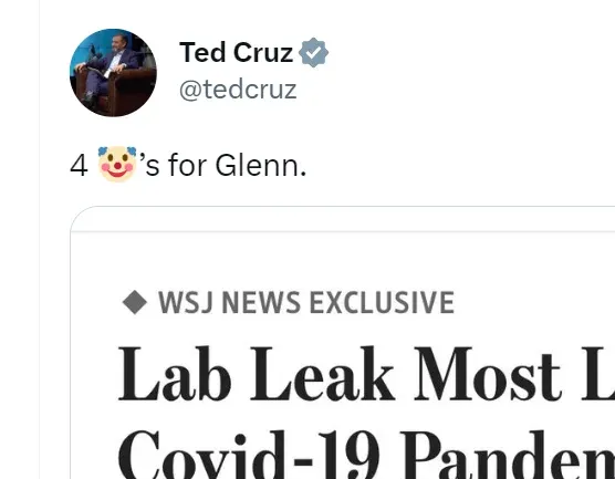  Ted Cruz mocking Glenn Kessler from Washington Post