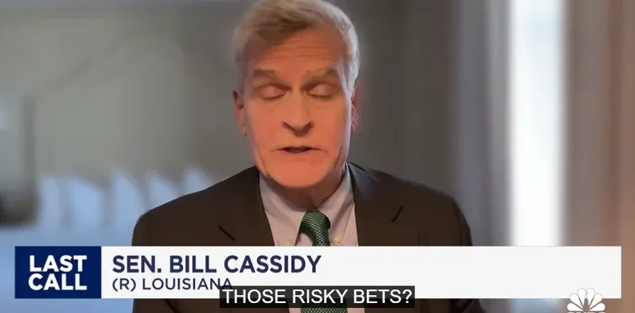 LAST CALL: Senator Bill Cassidy on $SVIB executive selling