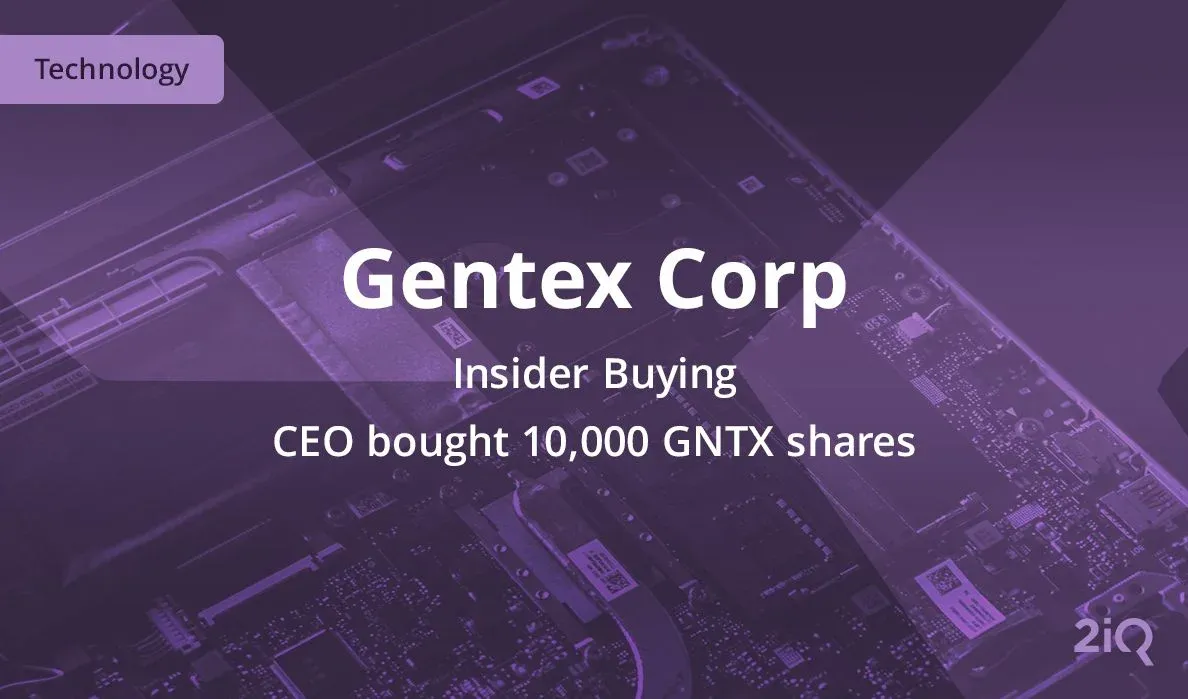 Insider buying: Gentex CEO invests $257k in stock