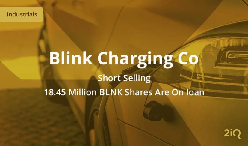 Hedge Funds Are Aggressively Shorting Blink Charging Co Right Now