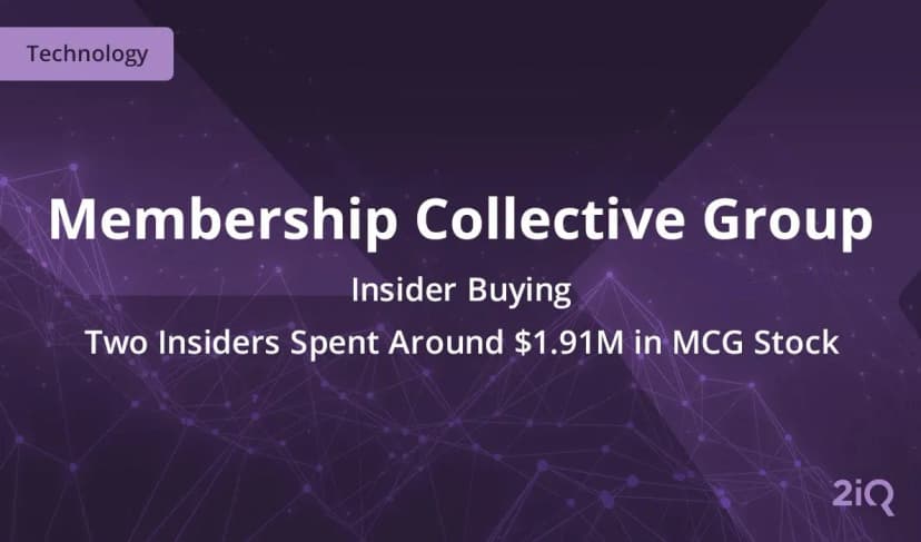 Insiders at Membership Collective Group (MCG:US) Buy Nearly $2 Million Worth of Stock