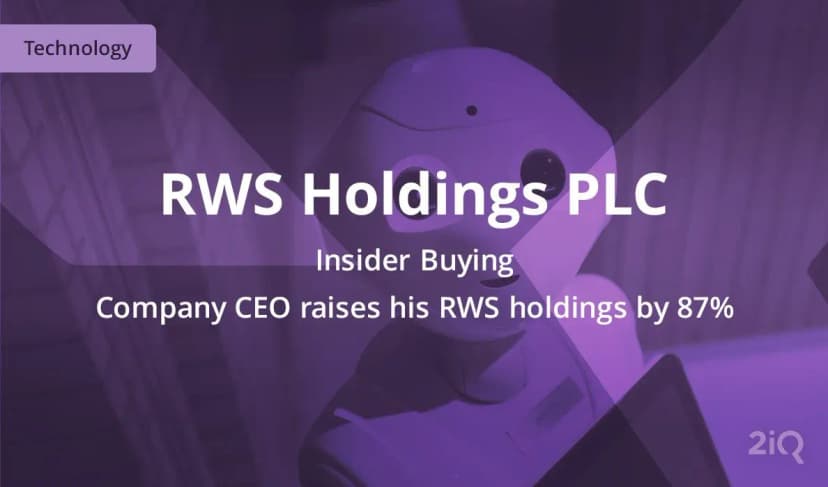 Insider buying: RWS Holdings’ CEO buys stock