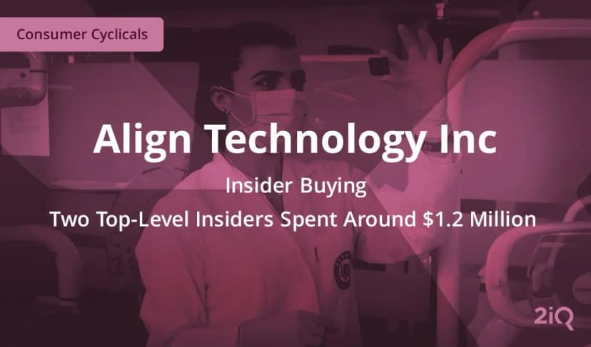 Top-level Insiders at Align Technology Buy Stock