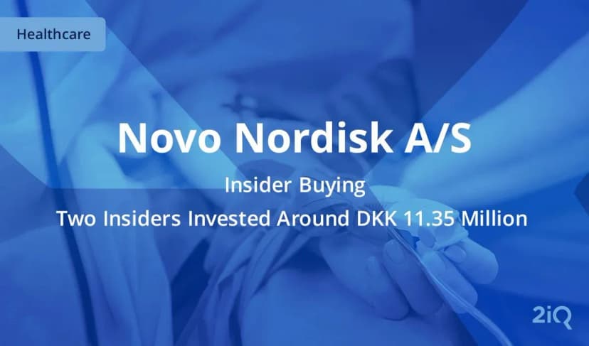 Novo Nordisk Insiders Buy a Ton of Stock