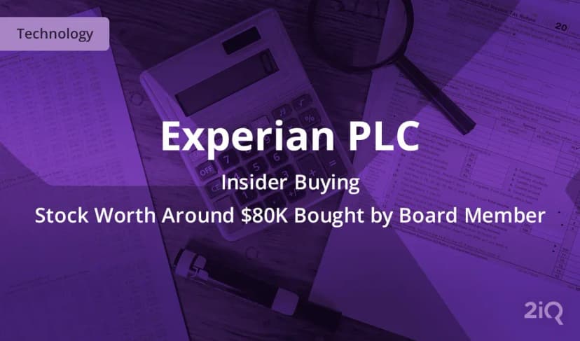 Director Dealing: An Insider at Experian Just Bought Stock