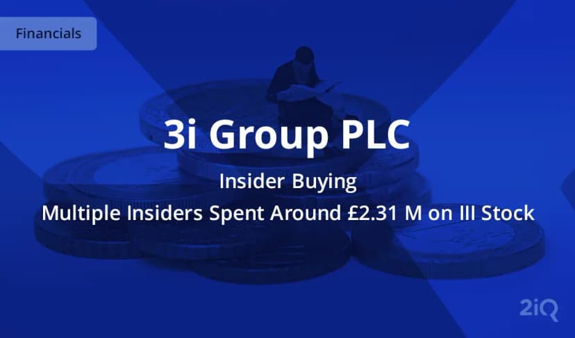 FTSE 100 Stock 3i Group Sees Further Insider Buying