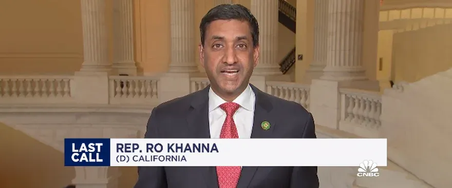 Rep. Khanna speaks on starting iPhone & other Tech production in the US