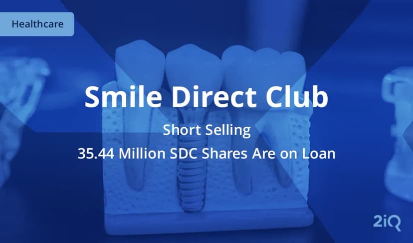 Short Sellers Have Smile Direct Club (SDC:US) in Their Sights