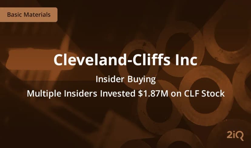 Multiple Insiders at Cleveland-Cliffs Just Bought Stock