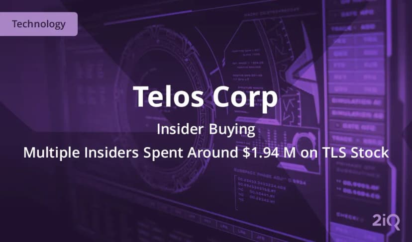 Cybersecurity Company Telos Sees Bullish Insider Buying