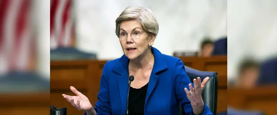 Sen Warren calls for Crypto's ban citing that it funds illegal operations