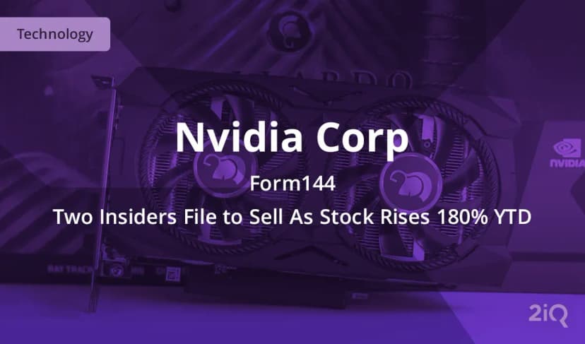 Nvidia Is Ruling the Market With AI While Insiders Aim To Sell Shares